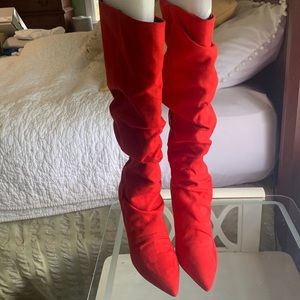 ASOS Never Worn Canyon Ruched Knee Boots